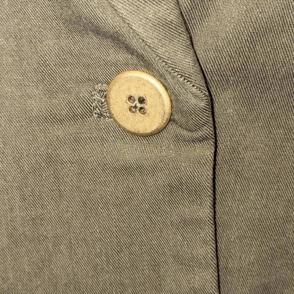 Splendid NWT Cropped Blazer Single Button Size XL Olive Green